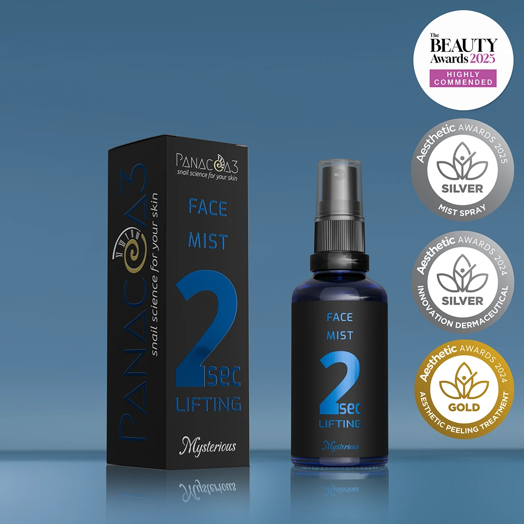 PANACEA3 Face Mist 2sec Lifting from snail secretion, Mysterious