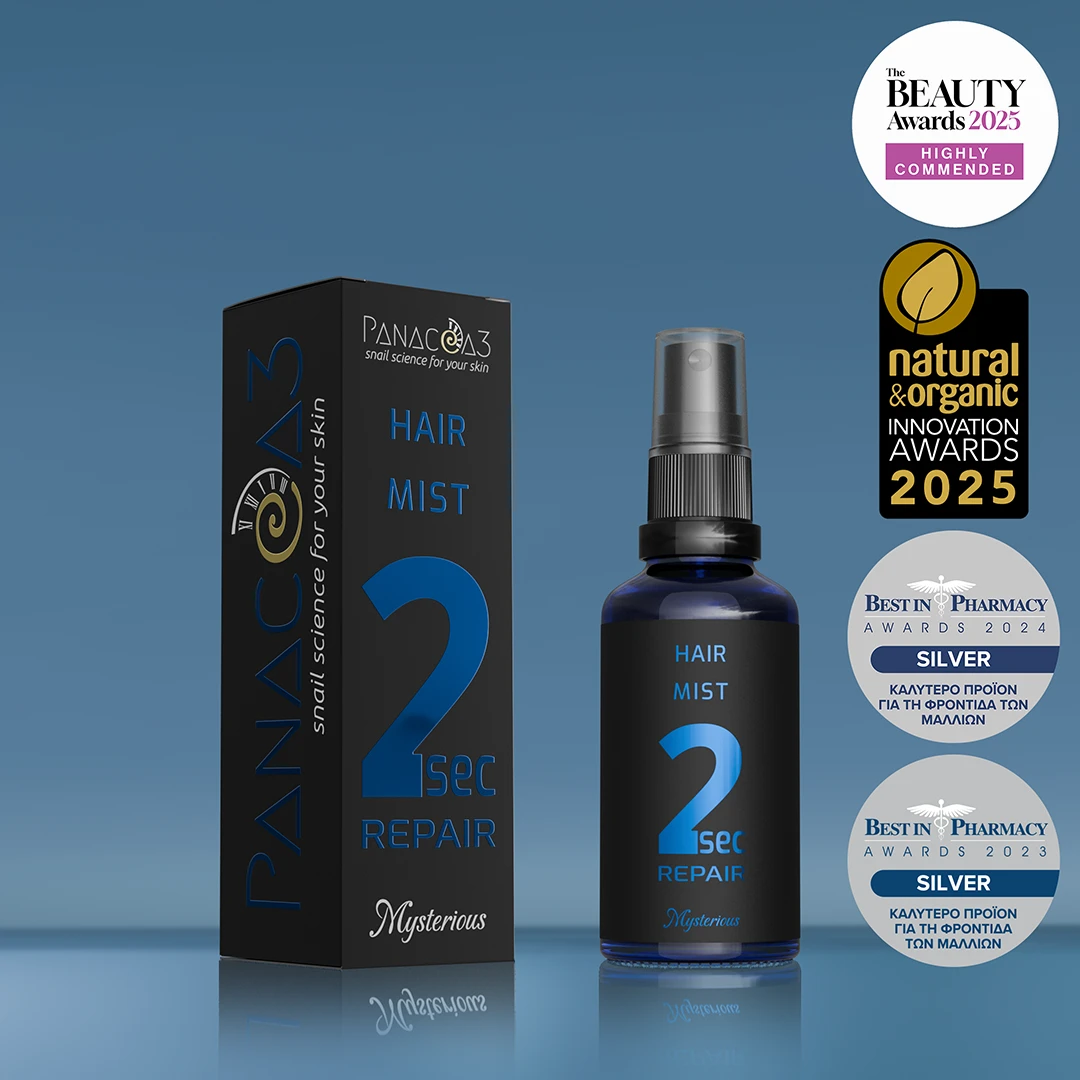 PANACEA3 Hair Mist 2sec Repair from snail secretion, Mysterious